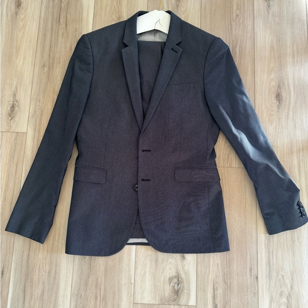 Express Innovator Skinny Fit Suit 38R